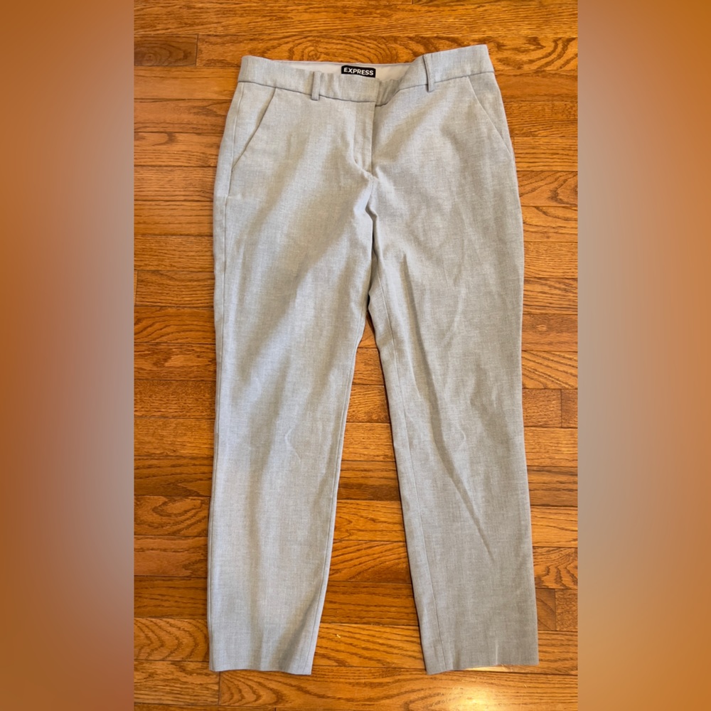 Express Columnist Mid Rise Ankle Pant Pink Size 10